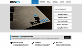 What Biosbug.com website looked like in 2021 (2 years ago)