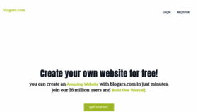What Blogars.com website looked like in 2021 (2 years ago)
