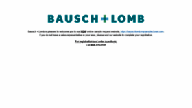 What Bauschsamplevault.com website looked like in 2021 (2 years ago)