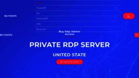 What Buyrdps.com website looked like in 2021 (2 years ago)