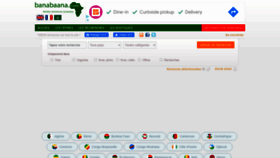 What Banabaana.com website looked like in 2021 (2 years ago)