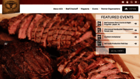 What Bamabeef.org website looked like in 2021 (2 years ago)