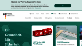 What Bfarm.de website looked like in 2021 (2 years ago)