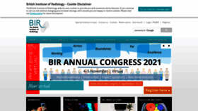 What Bir.org.uk website looked like in 2021 (2 years ago)