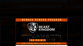 What Beast-kingdom.us website looked like in 2021 (2 years ago)
