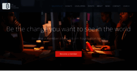 What Bitcoinfoundation.org website looked like in 2021 (3 years ago)