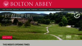 What Boltonabbey.com website looked like in 2021 (2 years ago)