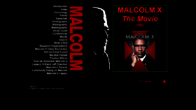 What Brothermalcolm.net website looked like in 2021 (2 years ago)