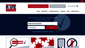 What Bafe.org.uk website looked like in 2021 (4 years ago)