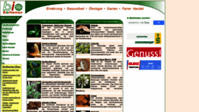 What Biothemen.de website looked like in 2021 (4 years ago)