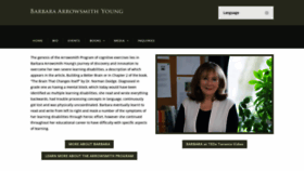 What Barbaraarrowsmithyoung.com website looked like in 2021 (2 years ago)
