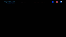 What Byrnerock.com website looked like in 2021 (2 years ago)