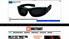 What Breitbart.com website looked like in 2021 (2 years ago)