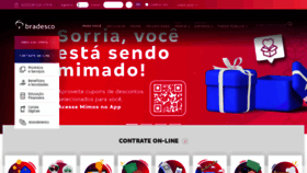 What Bradesco.com.br website looked like in 2021 (2 years ago)