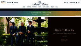 What Brooksbrothers.com website looked like in 2021 (2 years ago)