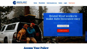 What Bristolwest.com website looked like in 2021 (2 years ago)