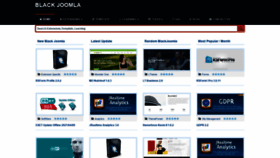 What Blackjoomla.com website looked like in 2021 (2 years ago)