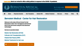 What Bernsteinmedical.com website looked like in 2021 (2 years ago)