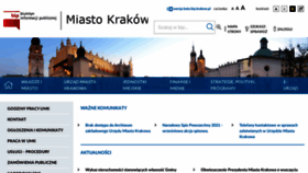 What Bip.krakow.pl website looked like in 2021 (2 years ago)