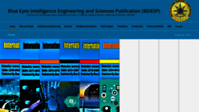 What Blueeyesintelligence.org website looked like in 2021 (3 years ago)