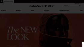 What Bananarepublic.co.uk website looked like in 2021 (2 years ago)