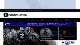 What Bitcoinsistemi.com website looked like in 2021 (2 years ago)
