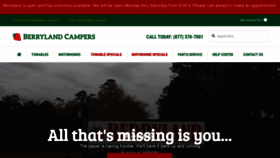 What Berrylandcampers.com website looked like in 2021 (2 years ago)
