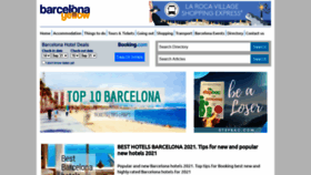 What Barcelonayellow.com website looked like in 2021 (2 years ago)