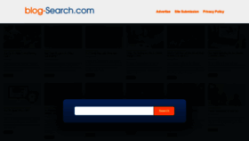 What Blog-search.com website looked like in 2021 (2 years ago)