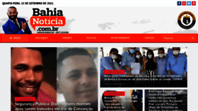 What Bahianoticia.com.br website looked like in 2021 (2 years ago)