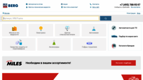 What Berg.ru website looked like in 2021 (2 years ago)