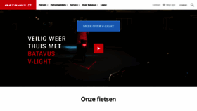 What Batavus.nl website looked like in 2021 (2 years ago)