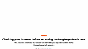 What Baotangtruyen.com website looked like in 2021 (2 years ago)
