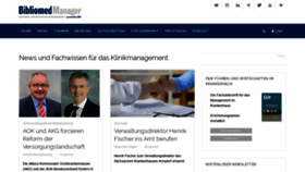 What Bibliomedmanager.de website looked like in 2021 (2 years ago)