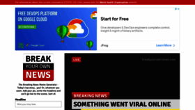 What Breakyourownnews.com website looked like in 2021 (2 years ago)