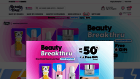 What Beautyhaul.com website looked like in 2021 (2 years ago)