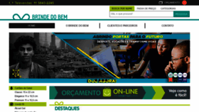 What Brindedobem.com.br website looked like in 2021 (2 years ago)