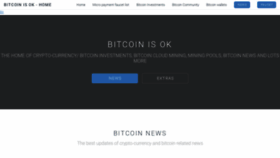 What Bitcoinisok.com website looked like in 2021 (2 years ago)