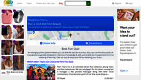 What Bestfunquiz.com website looked like in 2021 (2 years ago)