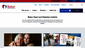 What Baker.edu.au website looked like in 2021 (2 years ago)