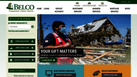 What Belco.org website looked like in 2021 (2 years ago)