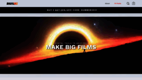 What Bigfilms.shop website looked like in 2021 (2 years ago)