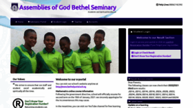 What Bethelportal.sch.ng website looked like in 2021 (2 years ago)