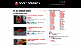 What Bonesbearings.com website looked like in 2021 (2 years ago)