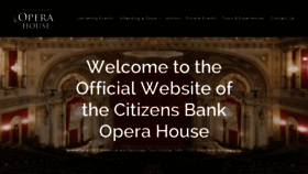 What Bostonoperahouse.com website looked like in 2021 (2 years ago)