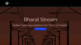 What Bharatstream.com website looked like in 2021 (2 years ago)