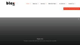 What Blox.xyz website looked like in 2021 (2 years ago)