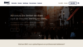 What Bmc.nl website looked like in 2021 (2 years ago)