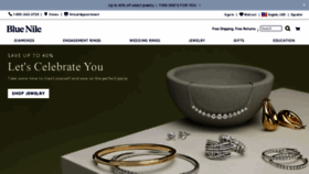 What Bluenile.com website looked like in 2021 (2 years ago)