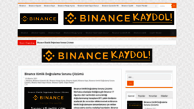 What Binancekaydol.com website looked like in 2021 (2 years ago)